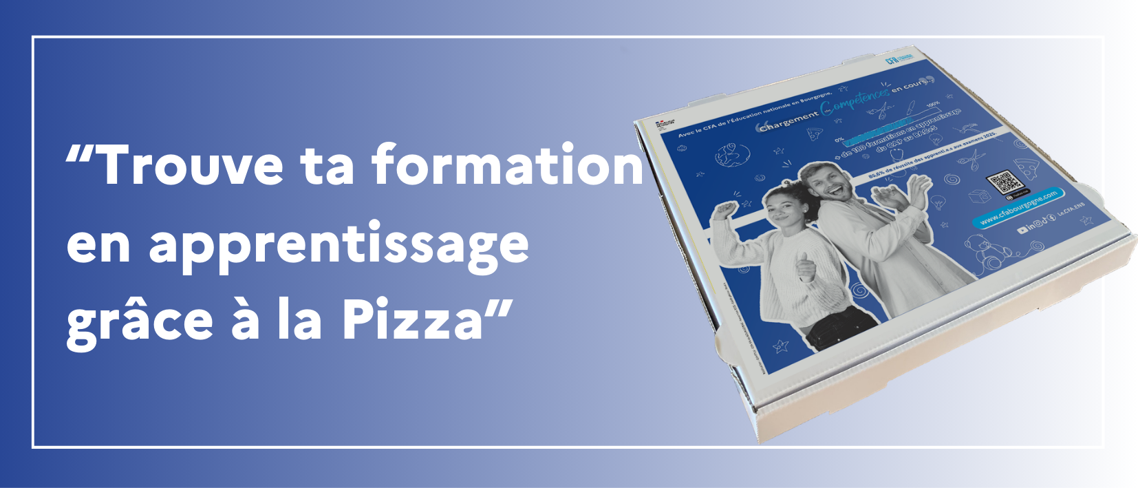 Trouve TA formation en apprentissage grâce à la pizza